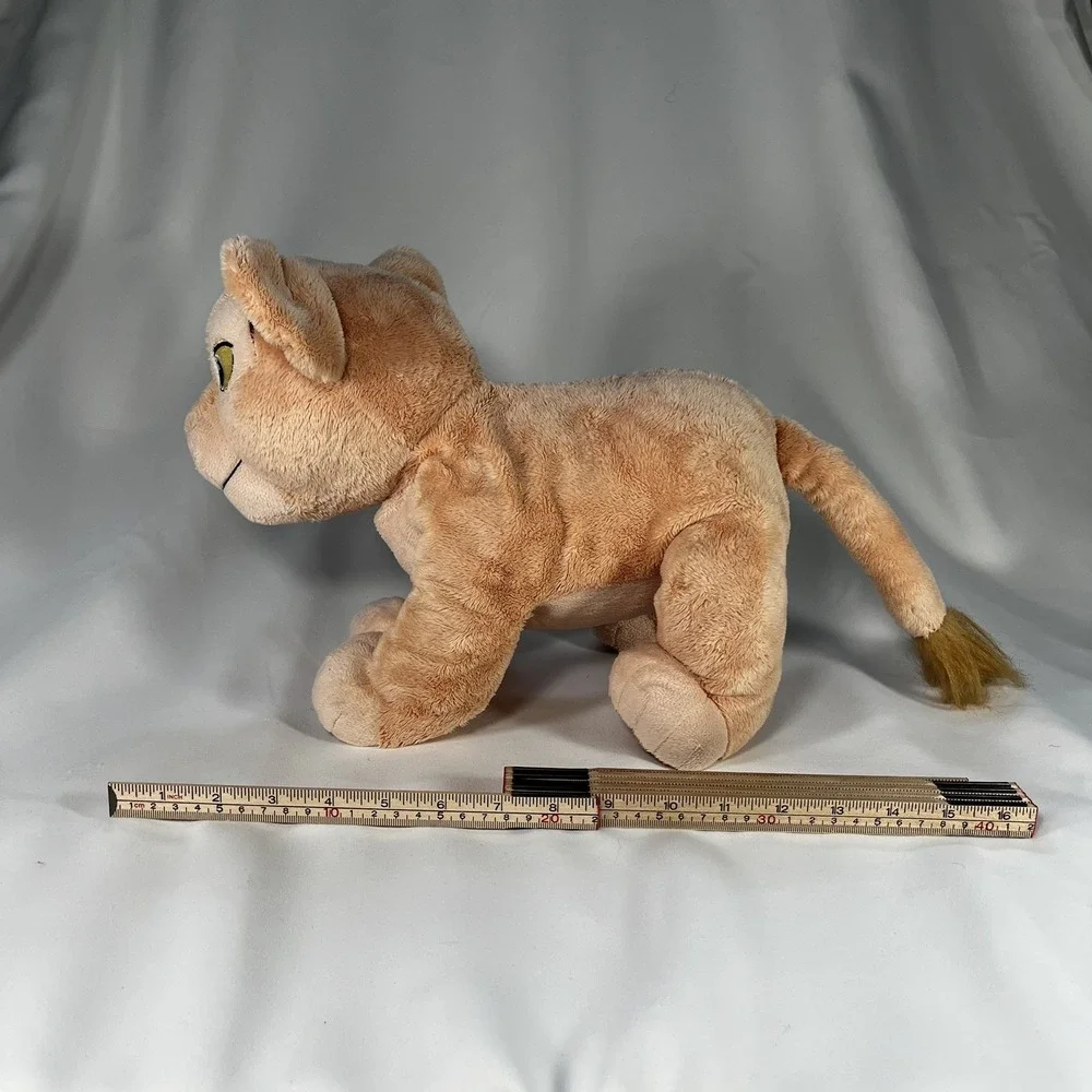 Disney Store Nala Cub Plush Lion King 13 in Gold Foot Stamp